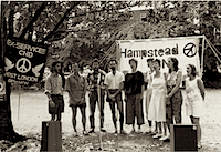 Raised Voices at a peace demo in 1989