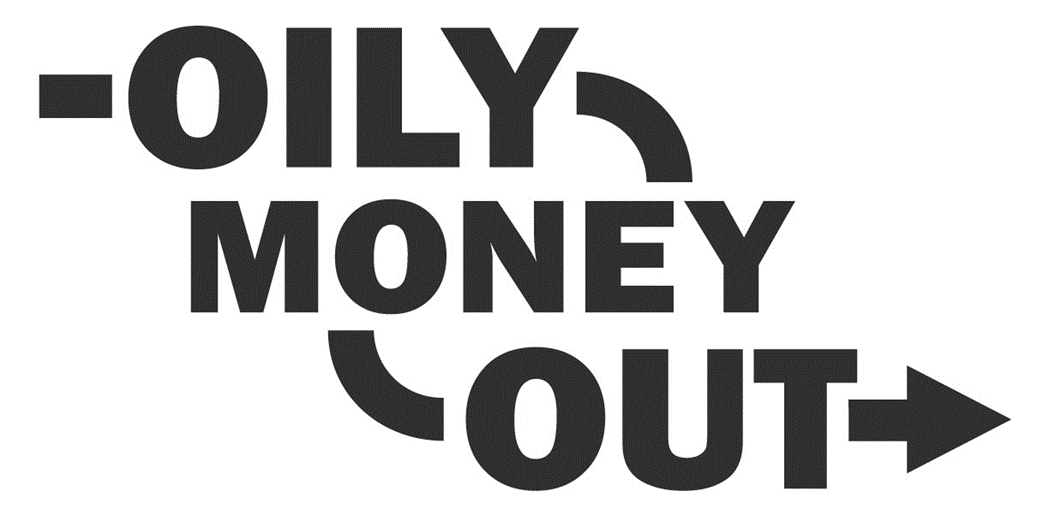 Oily Money Out logo