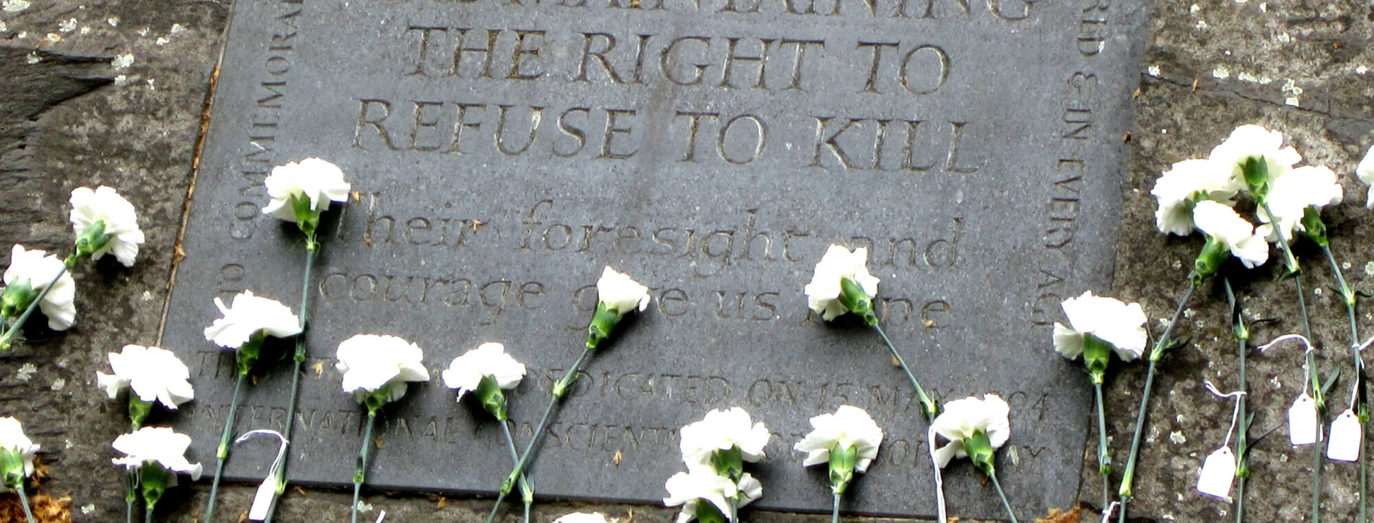 Conscientious Objectors' memorial stone, Tavistock Square