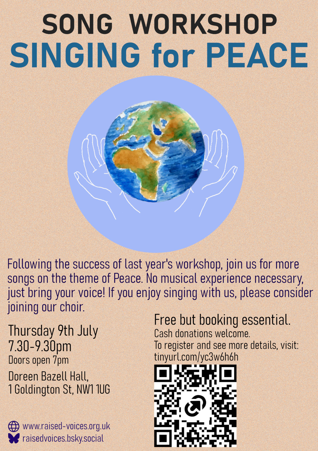 Raised Voices Workshop July 2026